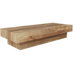 Rendez - vous déco - table basse rectangulaire en bois de manguier - aréto Rendez - vous déco - table basse rectangulaire en bois de manguier - aréto