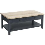 Atmosphera - table basse damian gris ardoise 109x45cm créateur d'intérieur Atmosphera - table basse damian gris ardoise 109x45cm créateur d'intérieur