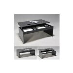 Le quai des affaires - table basse plateau relevable darwin 100x50cm / noir / 100x50x43 cm