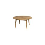 Drawer - table basse ronde 80 cm décor chêne naturel - ubud Drawer - table basse ronde 80 cm décor chêne naturel - ubud