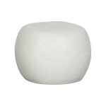 Table basse en fibre d'argile ø50cm - blanc - pebble Table basse en fibre d'argile ø50cm - blanc - pebble