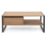 Table basse industrielle avec tiroir kotor