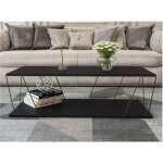 Decortie - table basse - anthracite - delory