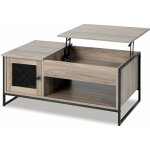 Table basse à plateau relevable - 104x55x58cm - table de salon avec tiroir rangement caché charge maxi. ... Table basse à plateau relevable - 104x55x58cm - table de salon avec tiroir rangement caché charge maxi. ...