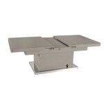 Inside75 - table basse relevable extensible jet set taupe