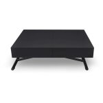 Table basse relevable sundance noir mat Table basse relevable sundance noir mat