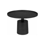 Drawer - table basse 60x60x40 cm en aluminium noir