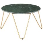 Bonnevie - table basse de salon, table café, vert 65x65x42 cm pierre véritable et texture marbre oib6356e ... Bonnevie - table basse de salon, table café, vert 65x65x42 cm pierre véritable et texture marbre oib6356e ...