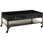 Atmosphera - table basse sévin métal 110x60cm créateur d'intérieur Atmosphera - table basse sévin métal 110x60cm créateur d'intérieur