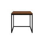 Table basse urban / dcor noyer / 50x50x45 cm