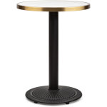 Table de bistrot blumfeldt style art nouveau - table marbre - 57, 5 x 72 cm (xh - table bar - plateau ...