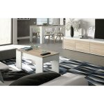 Table � caf� oceanside, table basse avec plateau relevable, table basse pour le salon, cm 100x50h45 / ...