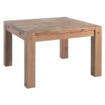 Pier import - table carr�e salle � manger bois massif 120 fjord