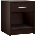 Table de chevet 35x40x50cm table de nuit avec un tiroir meuble de rangement chambre salon 4 couleurs ...