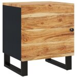 Table de chevet 40x33x46 cm bois d'acacia massif vidaxl