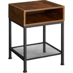 Table de chevet harlow 40, 5x40, 5x59cm -