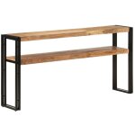 Table console 150x30x75 cm bois d'acacia solide