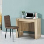 Toscohome - table console couleur ch�ne extensible � 3 m�tres 90x50 cm - ofelia