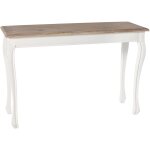 Table de la console balto natura / white