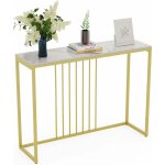 Table console entrée en marbre meuble d'entrée scandinave blanche doré pour couloir salon - 100x30x78. ... Table console entrée en marbre meuble d'entrée scandinave blanche doré pour couloir salon - 100x30x78. ...