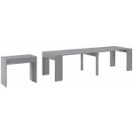 Skraut home - table console extensible, console meuble, 300, pour 14 personnes, table  manger, style ...