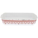 Table et cook - les confins plat rect. 27cm porcelaineh