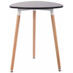 Table de cuisine abenra avec 3 pieds noir 60 cm Table de cuisine abenra avec 3 pieds noir 60 cm
