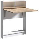 Table de cuisine pliante avec rangements bracked