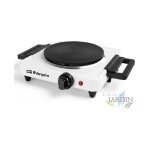 Table de cuisson lectrique orbegozo 1500w. 185 mm de diamtre. thermostat rglable