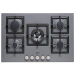 Table de cuisson  gaz encastrable elleci plano 75 tcc titanium 5 brleurs