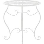Table jardin rustique de style rustique table basse de diff�rentes couleurs couleur : blanc