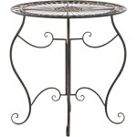 Clp - table jardin rustique de style rustique table basse de diffrentes couleurs couleur : bronze