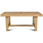 Hellin - table de ferme campagnarde bois chêne massif l180 - la bresse Hellin - table de ferme campagnarde bois chêne massif l180 - la bresse