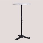 Sklum - table haute de bar en marbre roma