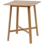 Hesperide - table haute de jardin tiwi 4 places en acacia - hespride