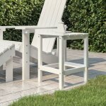 Vidaxl - table de jardin adirondack blanc 38x38x46 cm pehd Vidaxl - table de jardin adirondack blanc 38x38x46 cm pehd
