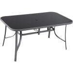 Habitat et jardin - table de jardin 'cordoba' - 6 places - argenté Habitat et jardin - table de jardin 'cordoba' - 6 places - argenté