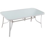 Habitat et jardin - table de jardin 'cordoba' - phoenix - 8 places - blanc Habitat et jardin - table de jardin 'cordoba' - phoenix - 8 places - blanc