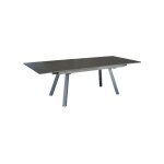 Proloisirs - table de jardin extensible agra en aluminium / hpl - 150 / 200 / 250 x 90 cm - épaisseur ... Proloisirs - table de jardin extensible agra en aluminium / hpl - 150 / 200 / 250 x 90 cm - épaisseur ...
