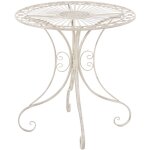 Clp - table de jardin orn�e de d�tails �l�gants et de minuscules jambes diff�rentes couleurs colore : ...