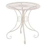 Clp - table de jardin orne de dtails lgants et de minuscules jambes diffrentes couleurs colore : ...