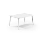 Allibert - table de jardin - rectangulaire - coloris : blanc - en rsine - 6 personnes - lima by keter ...