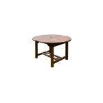 M&s - table de jardin en teck 120 / 170x100x75cm