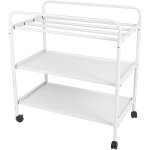 Haloyo - table � langer 2 en 1, unit� � langer avec 4 roulettes �, de la naissance � 12 mois, 0 - 11 ...