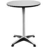 Sifree - table mange debout en aluminium réglage en hauteur 606070 / 110cm meuble terrasse salon Sifree - table mange debout en aluminium réglage en hauteur 606070 / 110cm meuble terrasse salon