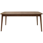 Table � manger 180 / 219x90x75 cm avec rallonge marron