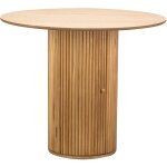 Nordlys - table � manger 4 personnes ronde bois