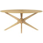 Miliboo - table à manger design ovale chêne l160 cm dielli Miliboo - table à manger design ovale chêne l160 cm dielli
