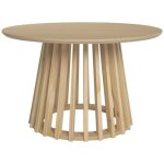 Table  manger effet bois chne pieds bois de sapin 4 places 120cm