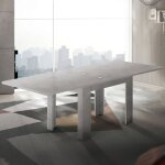 Table � manger extensible 4 - 8 personnes design moderne jesi raw